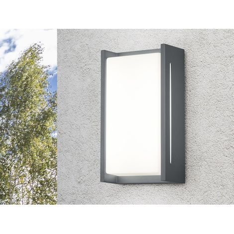 Indus Led Wandleuchte für Eingang Anthrazit IP54 Trio Lighting (1/5)
