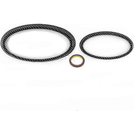Front- und Heck-Logo-Emblem-Abdeckung aus ABS, passend für Subaru Forester, Outback XV (ab 2022) und Forester Carbon