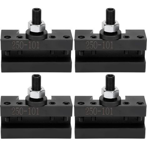 4 Pièces Outil de Perçage Rapide à Changer, Acier Carbone Haute Dureté pour Fixation CNC 250-101 (1/5)