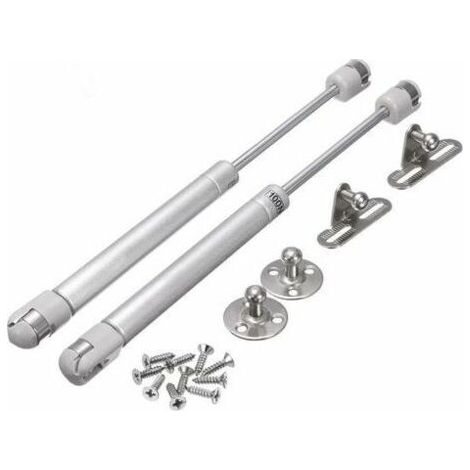 QORVA
-80N = 8kg de force 2PCS vérins à gaz 80N verin meuble hydraulique ressort amortisseurs à gaz d'origine porte armoire de cuisine Bras pneumatique pour levage de porte armoire meuble,de (1/3)