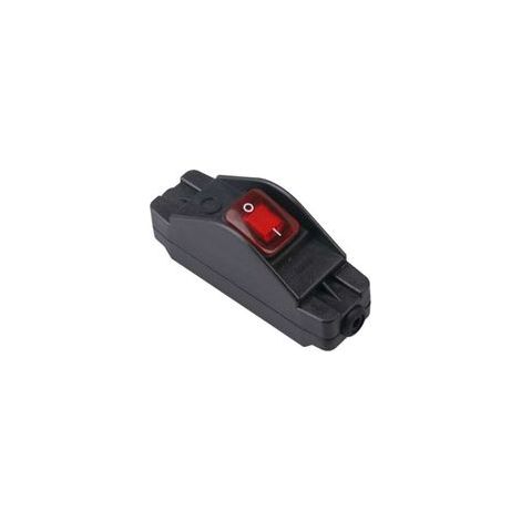Cordon en ligne à bouton IP65, interrupteur étanche, interrupteur marche/arrêt noir 30 a 220 v