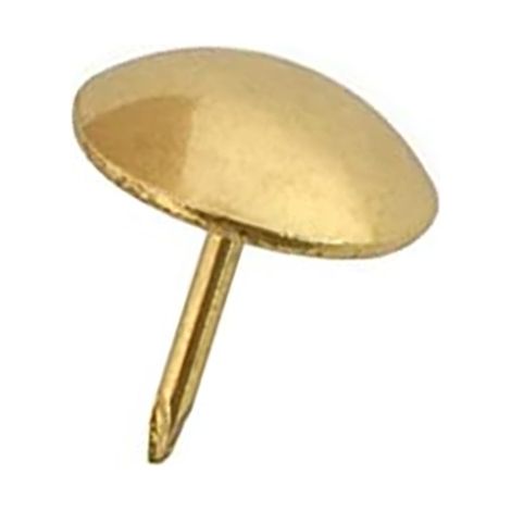 Blíster de 25 tachuelas latonadas 10mm (1/2)