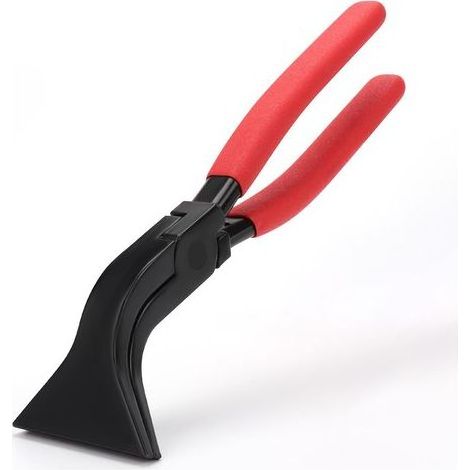 Pince Pliante,45°Pince à Border,Mâchoire Largeur 60mm,Pinces Plier la Tôle Outil de Pliage avec Poignée Antidérapante pour et Lisser les Tôles (Rouge 45°) - (1/5)