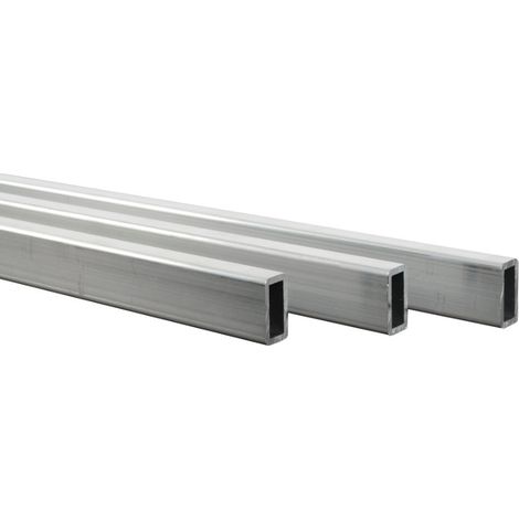 Renfort Aluminium pour Lame Composite (175 x 1.1 x 2 cm) - 3 pièces - Renfort pour clôture bois composite