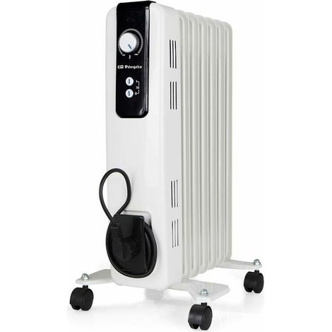 Orbegozo RH 1500 Radiateur électrique blanc et noir