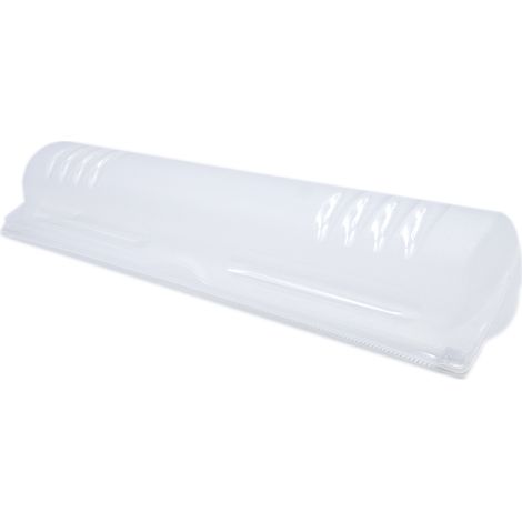 Porta Rollos plastico para Papel Film y Aluminio Cortador  Transparente