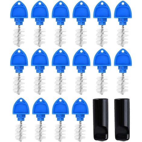 Brosse pour bouchons de robinet à bière - Lot de 18, pour bouchons de robinets à bière pression (1/5)