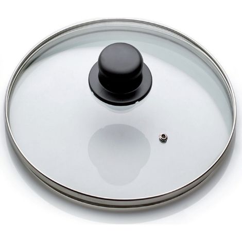 Gnali coperchio vetro temperato acciaio inox 24cm