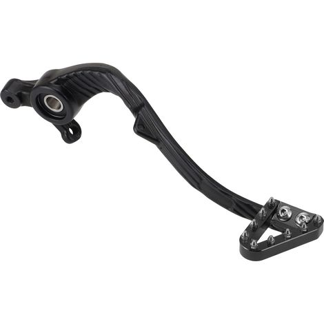 Black wireless rear brake pedal with lever and footrest for KTM EXC250/300 off-road motorcycles (2024 model) (1/5)