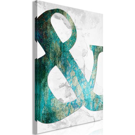 Quadro - Ampersandem (1 Part) Vertical - 60x90 (1/4)