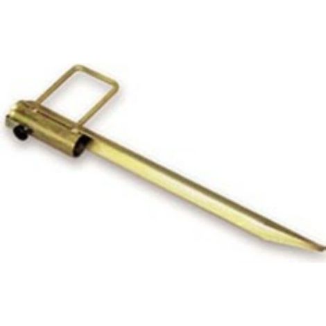 Anclaje de arena de hierro galvanizado 32mm para sombrilla playa