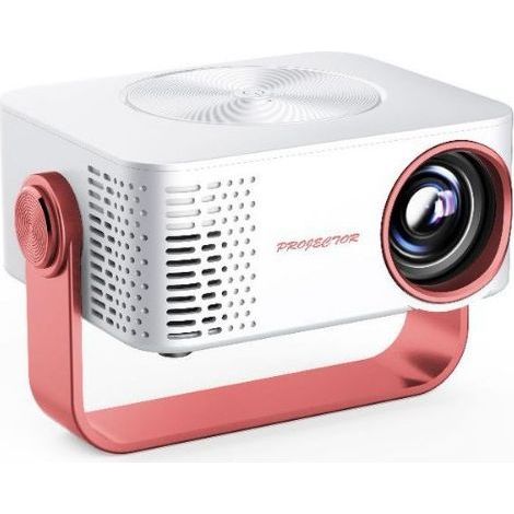 Mini vidéoprojecteur 1080P WiFi – Rétroprojecteur portable 11.5x5.2cm – Haut-parleurs stéréo Hi-Fi – Connexion HDMI/USB (1/5)
