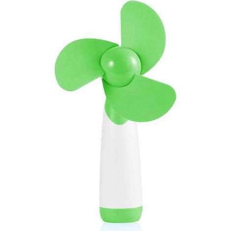 Kleiner, tragbarer Handventilator, batteriebetrieben, für Reisen, Büro und Schreibtisch (1/5)