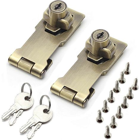Cadenas de sécurité pour porte métallique de chambre d'hôtel/maison (1/5)