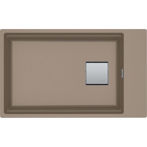 Cuve Kubus 2.0 Fragranit KNG 110-62 - Oyster - Bonde Automatique - 760 x 460 x 200 mm - Franke