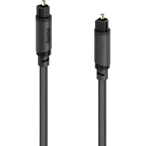 Hama 00202017 Audio-Kabel 3 m Toslink Schwarz (1/2)