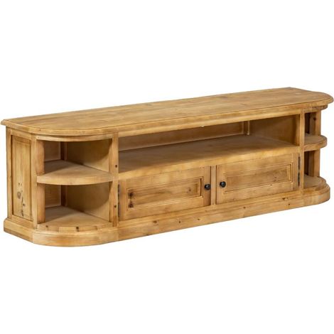 Meuble TV en bois recyclé Garance (1/5)