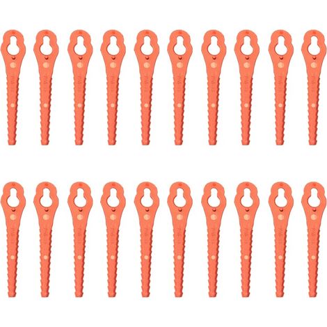 Lot de 20 Lames de Coupe bordure lames pour coupe bordures 20V VITO