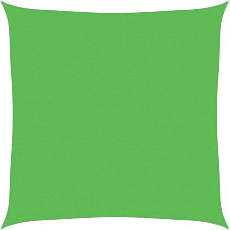 Maison Exclusive - Vela Parasole 160 g/m² Verde Chiaro 4,5x4,5 m in HDPE