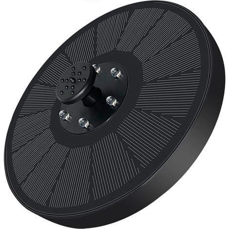 Fontaine solaire, pompe solaire avec batterie intégrée pour (1/5)