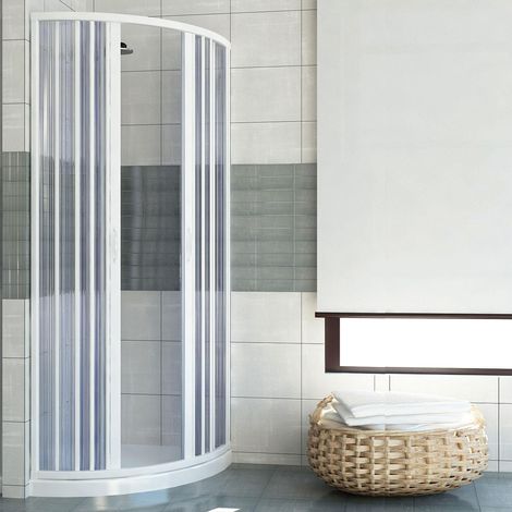 Box doccia in pvc h 185 cm mod. Scorpione 70x90 apertura centrale