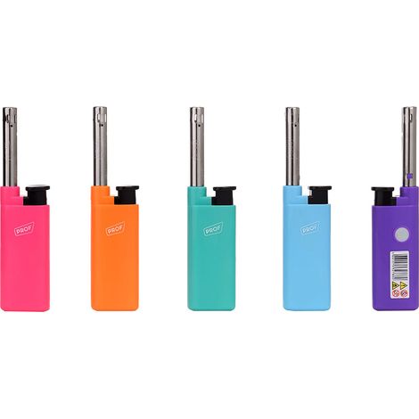Encendedor electrónico recargable, magnético, colores surtidos euro/u