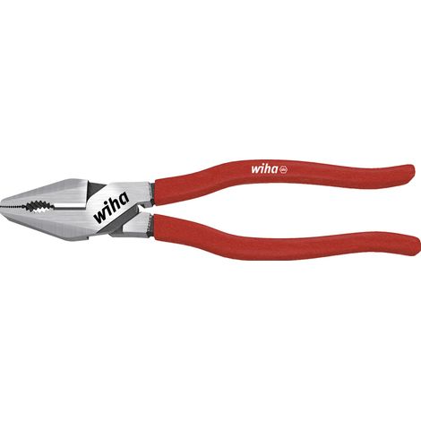 Wiha Alicates universales Classic con DynamicJoint® y OptiGrip con filo de corte extralargo 225 mm, 9" (26715)