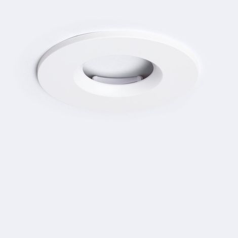 Cornice Decorativa per Downlight LED Circolare 4CCT Selezionabile Regolabile IP65 Bianco