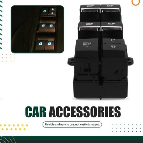 84040-02190 8404002190 is applicable to the power window switch of right-hand drive Toyota RAV4. (1/4)