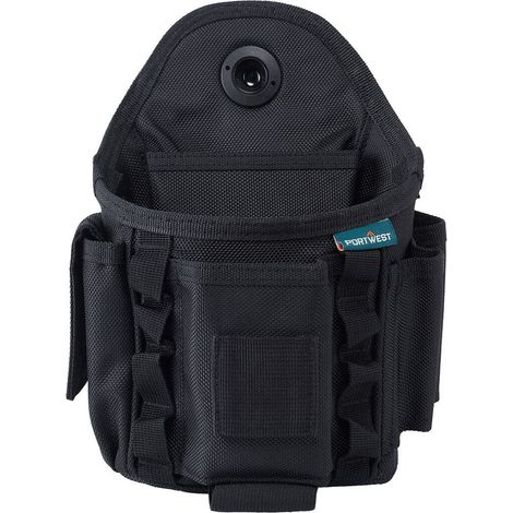 Werkzeugtasche für die Hosentasche, modular – Schwarz – Portwest