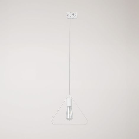 Creative Cables - Candeeiro suspenso de calha Duedì Apex com abajur - lâmpada não incluída