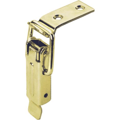 Chiusura a leva 75 x 30 mm. - zincato giallo