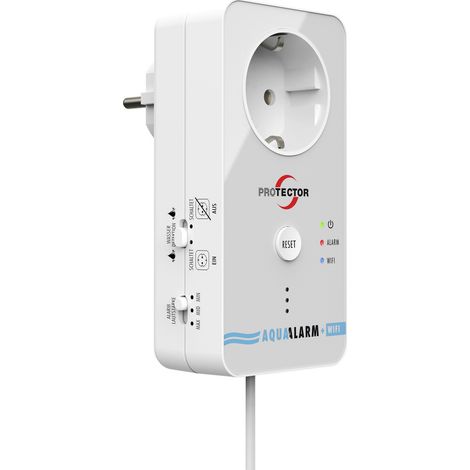 Protector 15021 WA-11 Wassermelder mit WIFI-Alarmweiterleitung mit externem Sensor netzbetrieben (1/5)