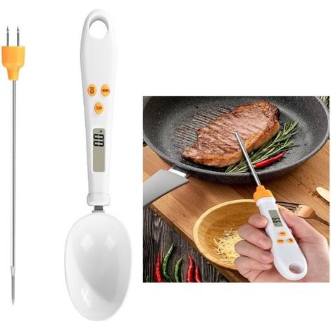 Cuchara medidora digital, comida para perros y gatos (modelo a pilas) (1/5)
