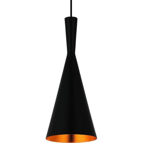 Meilleure vente E27 Plafonnier Suspensions Lustre Luminaire Salon Cuisine Chambre Café Restaurant Pour Metal (sans ampoule) [Classe énergétique A++] (1/5)