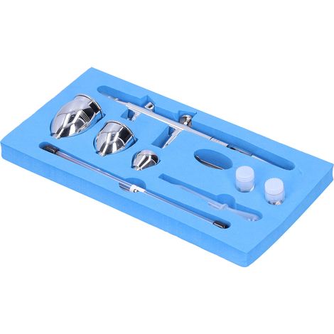 Aérographe G1/8, pistolet à peinture, kit aérographe, fournitures artistiques, outils de peinture, calibre 0,2 mm, 0,3 mm, 0,5 mm (1/5)