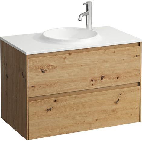 LAUFEN LANI Waschtischunterbau, 2 Schubladen, SoftClose zu WT