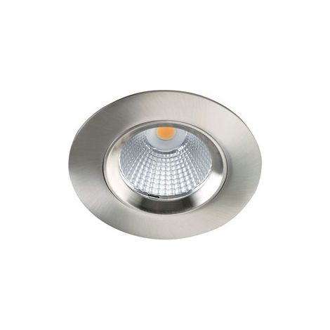 DL-084 Encastré IP20/44 recouvrable nickel LED intég. 8W 47° 4000K 680lm ARIC 50638 (1/5)
