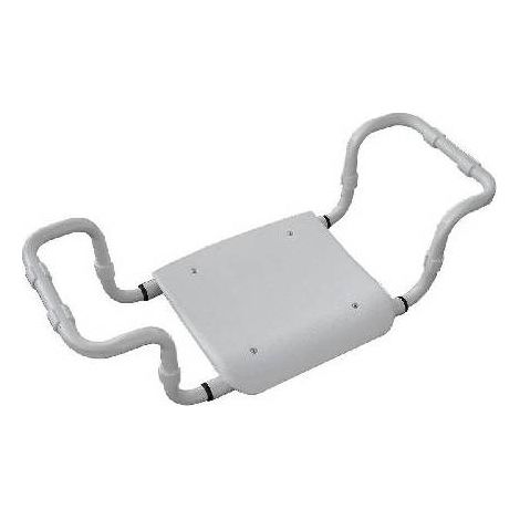SIÈGE POUR BAIGNOIRE EN POLYPROPYLÈNE RÉGLABLE SANS DOSSIER CADRE BLANC Dimensions : Blanc