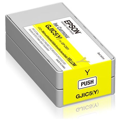Epson GJIC5(Y): Ink cartridge for ColorWorks C831 (Yellow) (MOQ=10) (1/5)