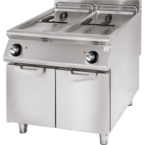 Friteuse électrique, capacité 2x 17 litres - VIRTUS