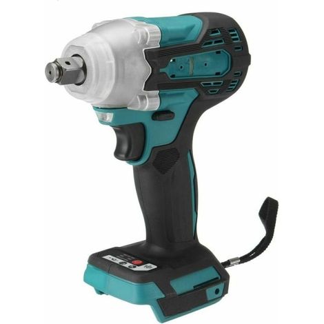 Clé à chocs sans fil 18V 620N.M 1/2" sans balais pour batterie Makita 18V (batterie non incluse) (1/5)
