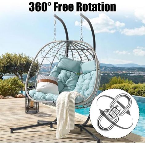 Ressort De Hamac - Acier Inoxydable 304 - Charge Max 600 Kg - Pour Yoga Et Chaises Suspendues - 1 Pièce (1/4)