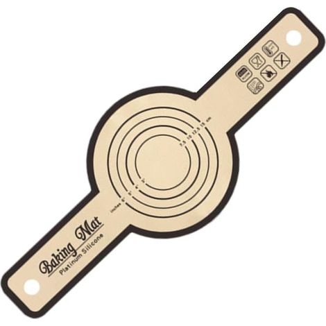 Tapis de pétrissage en silicone Tapis de cuisson et de pétrissage pliable en silicone avec graduation précise (1/5)