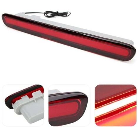 BARKBUSTERS Feu Stop Arrière 3291500687 Hilux, Hilux,Feu Arrière Haut Niveau 3Rd Feu De Freinage Lumière Rouge Vif 81570-0K100 Rempment Pour Hilux Revo 2015-2017 Lentille Rouge (Rouge) (1/4)