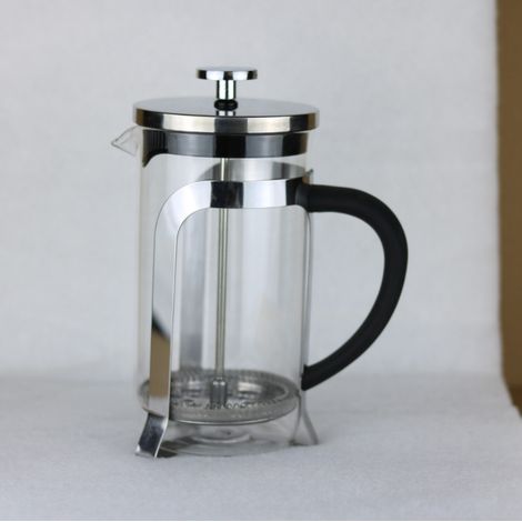 Caffettiera a pressa francese di alta qualità da 8 tazze in vetro e acciaio inossidabile