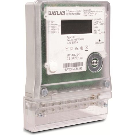 Counttec BT11 BT11 Compteur d'énergie triphasé numérique 60 A conformité MID: oui 1 pc(s) (1/4)