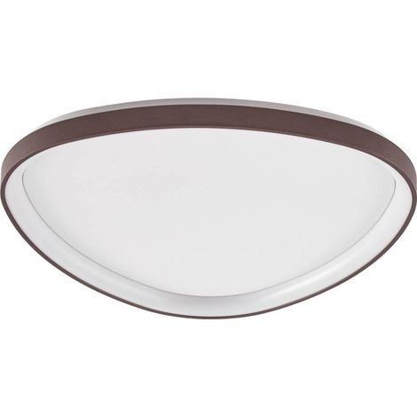Lucande Lámpara de techo 'Asken' en Marrón Aluminio (1/5)