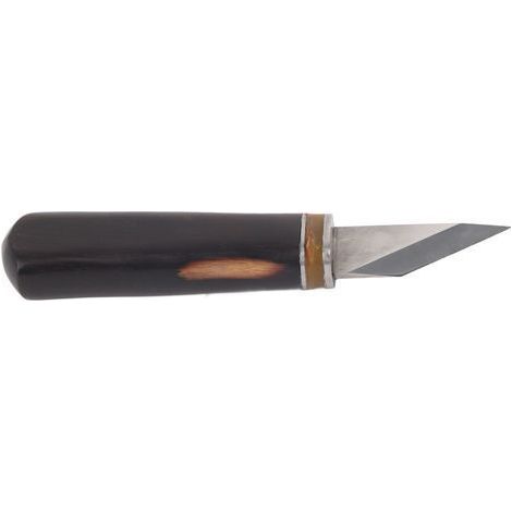 Professionelles Lederschneidemesser, DIY-Lederbearbeitungswerkzeug, scharfe Klinge zum Spalten, Holzgriff, Lederzubehör (1/5)