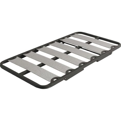 Somier para Cama Canguro Parte Inferior 90x190 cm con Pata Plegable y Ruedas con Balda Ancha